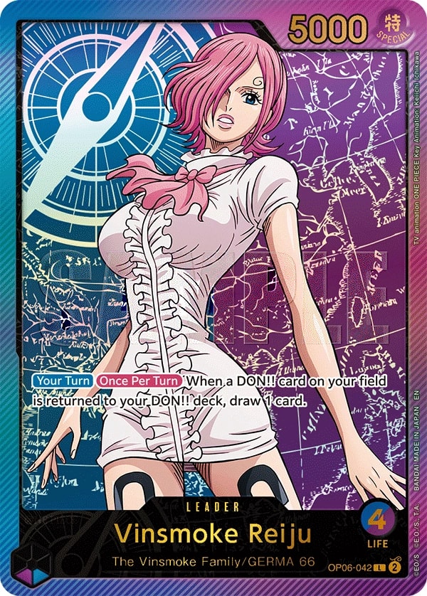 Vinsmoke Reiju (042) (SPR) One Piece card