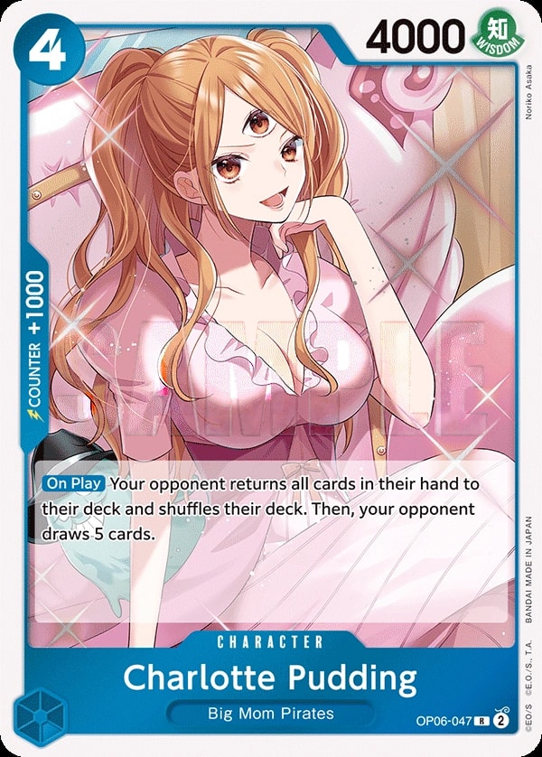 Charlotte Pudding (OP06-047) — Rare One Piece card