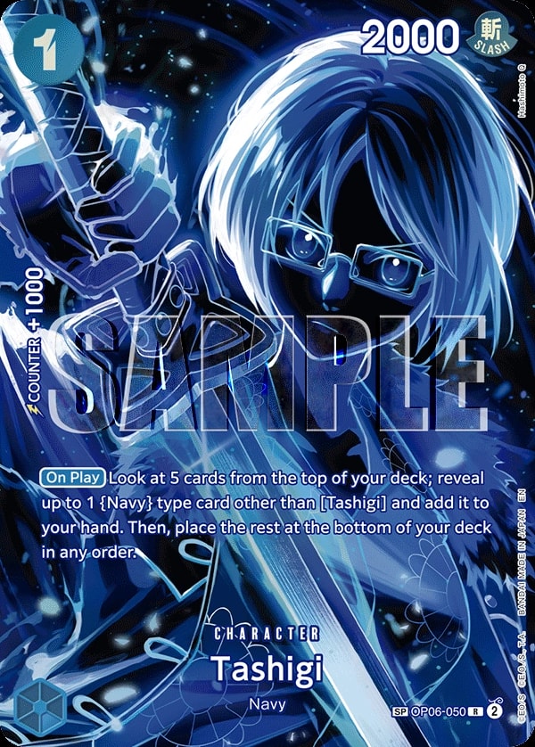 Tashigi (050) (SP) One Piece card