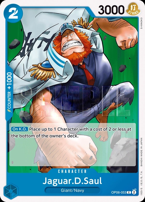 Jaguar.D.Saul (OP06-053) — Common One Piece card