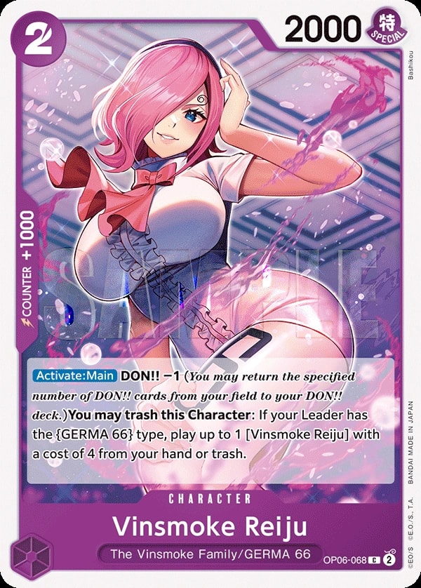 Vinsmoke Reiju (OP06-068) — Common One Piece card