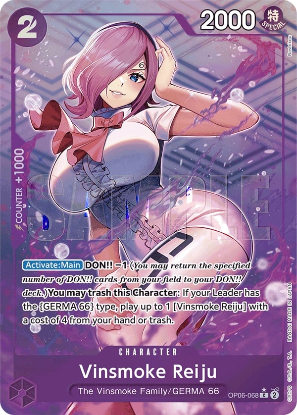 Vinsmoke Reiju (068) (OP06-068) One Piece card