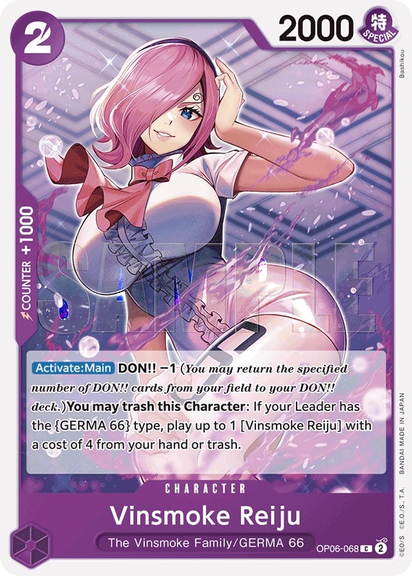 Vinsmoke Reiju (068) One Piece card