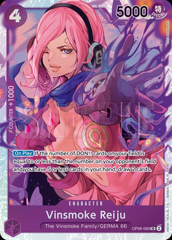 Vinsmoke Reiju OP06-069 One Piece card