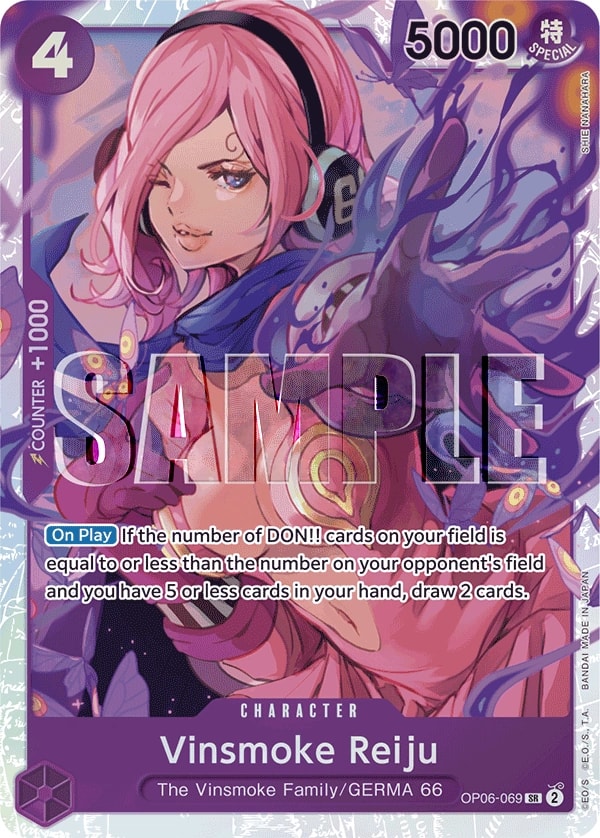 Vinsmoke Reiju (069) One Piece card