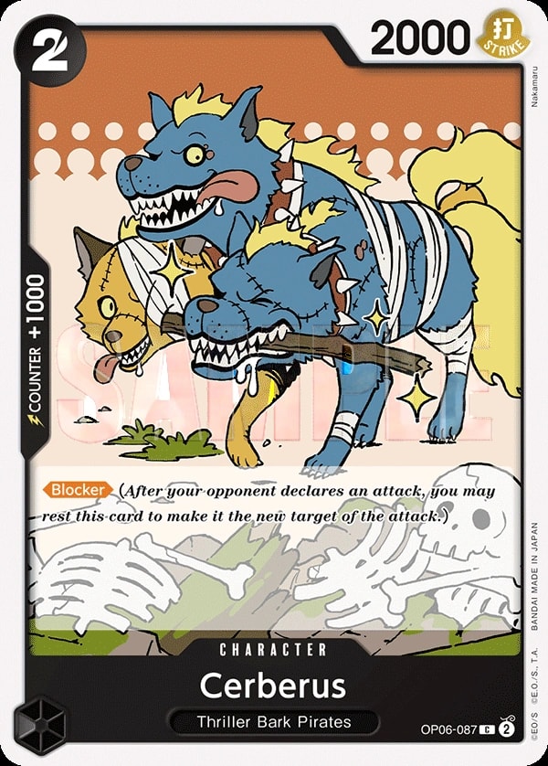 Cerberus (OP06-087) — Common One Piece card