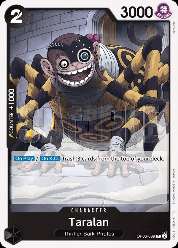 Taralan (OP06-089) — Common One Piece card