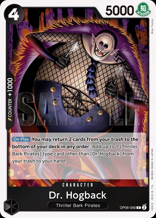 Dr. Hogback (OP06-090) — Rare One Piece card