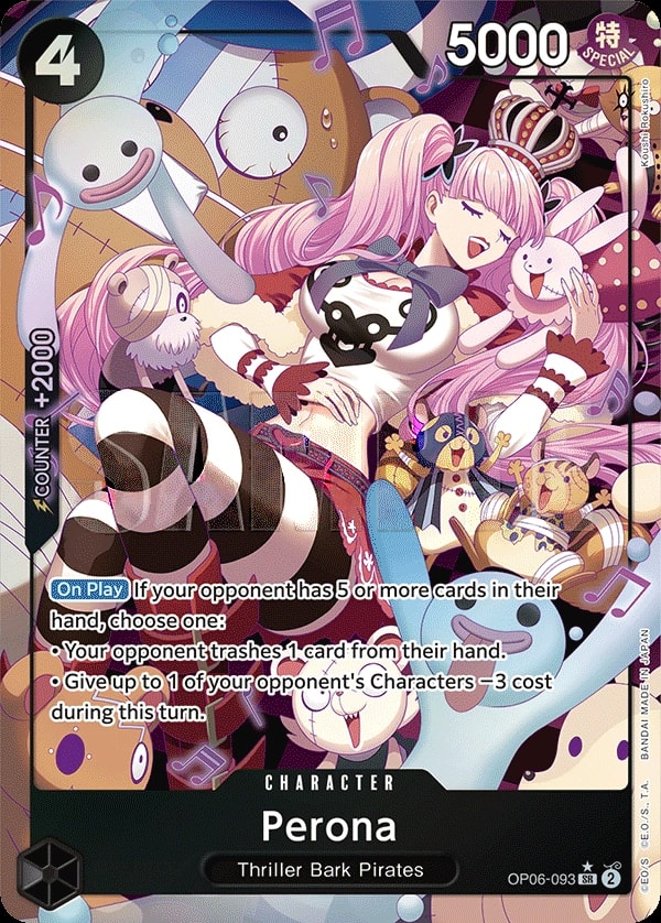 Perona (093) (Alternate Art) One Piece card