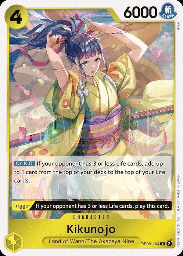 Kikunojo (OP06-104) — Rare One Piece card