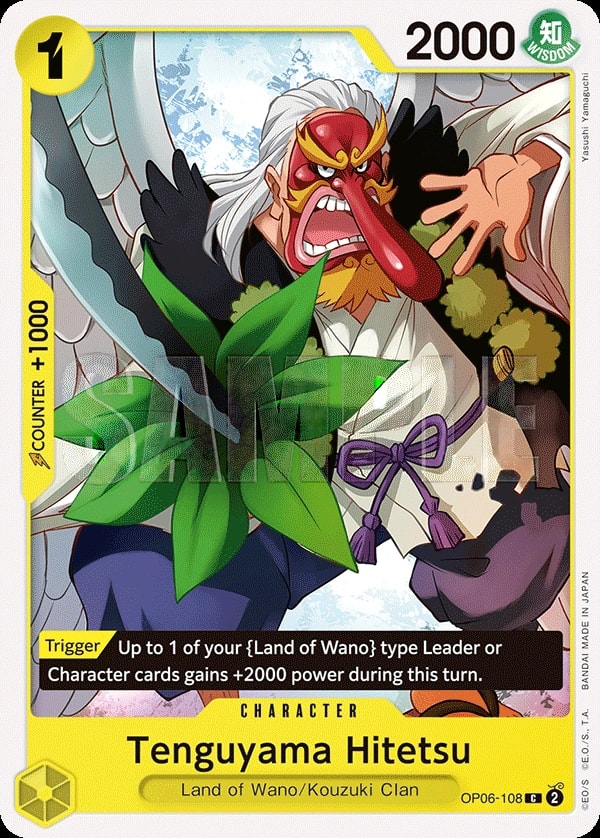 Tenguyama Hitetsu (OP06-108) — Common One Piece card