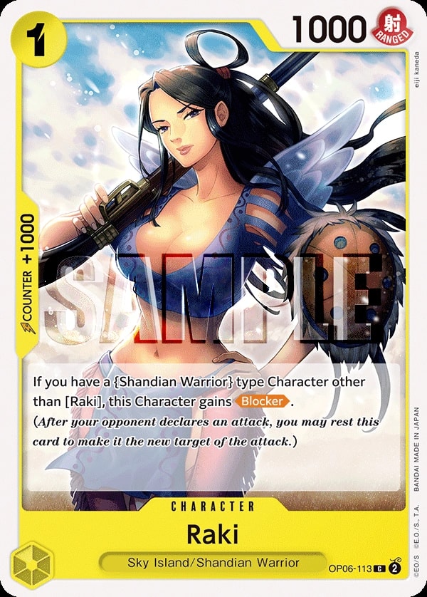 Raki (OP06-113) — Common One Piece card