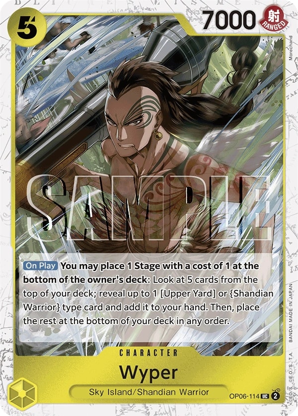Wyper (114) (Jolly Roger Foil) One Piece card