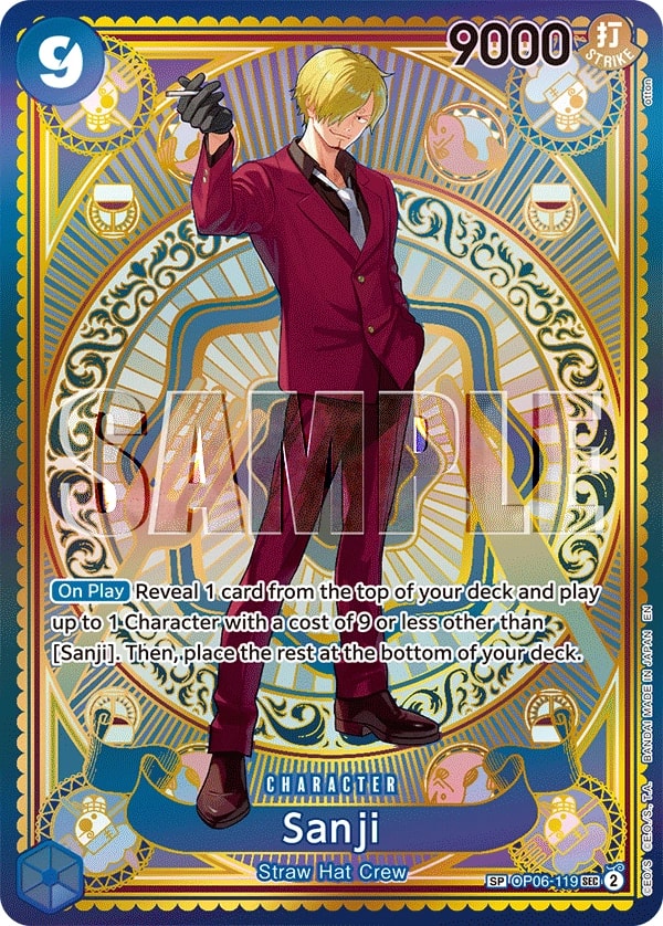 Sanji (119) (SP) One Piece card