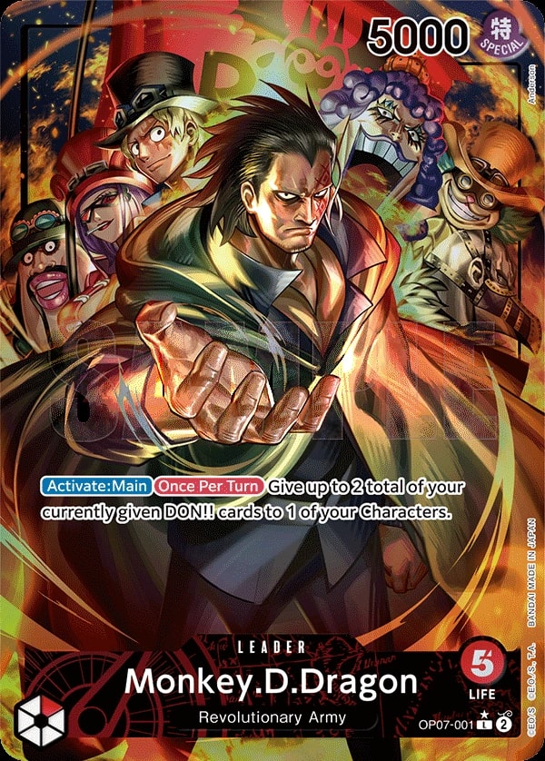 Monkey.D.Dragon (001) (Parallel) One Piece card