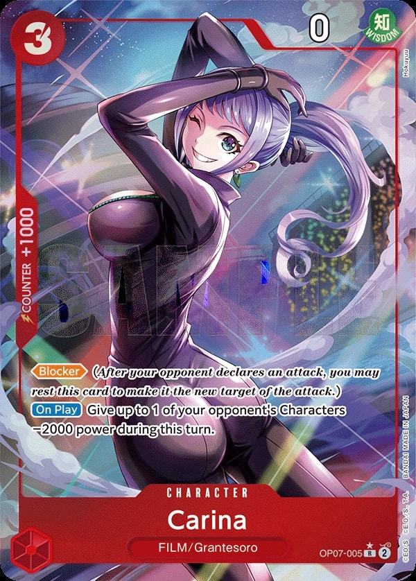 Carina (005) (Parallel) One Piece card