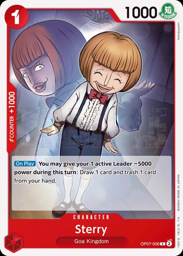 Sterry (OP07-006) — Common One Piece card