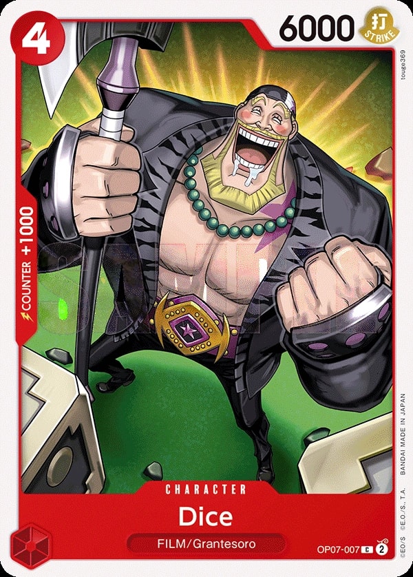 Dice (OP07-007) — Common One Piece card