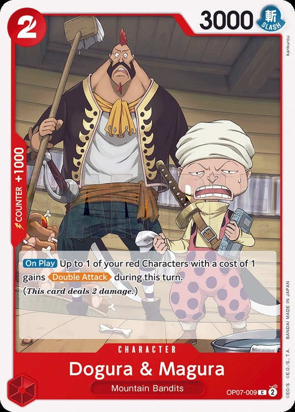 Dogura & Magura (OP07-009) — Common One Piece card