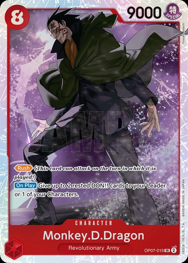 Monkey.D.Dragon OP07-015 One Piece card