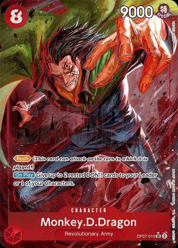 Monkey.D.Dragon (015) (Parallel) One Piece card