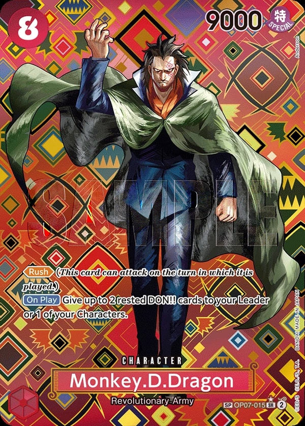Monkey.D.Dragon (015) (SP) One Piece card