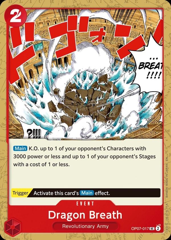 Dragon Breath (017) (Reprint) One Piece card