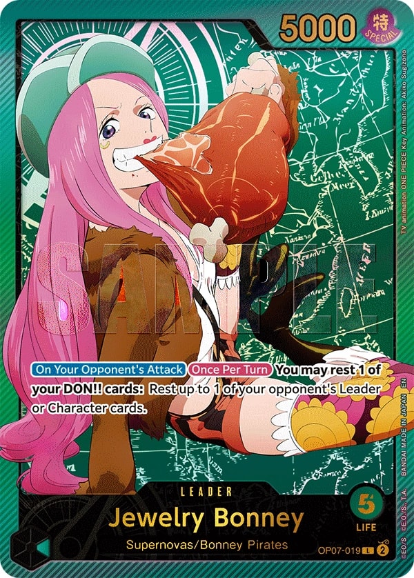 Jewelry Bonney (019) (SPR) One Piece card