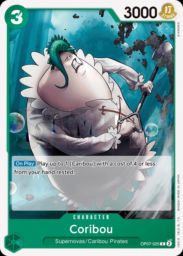 Coribou (OP07-025) — Common One Piece card