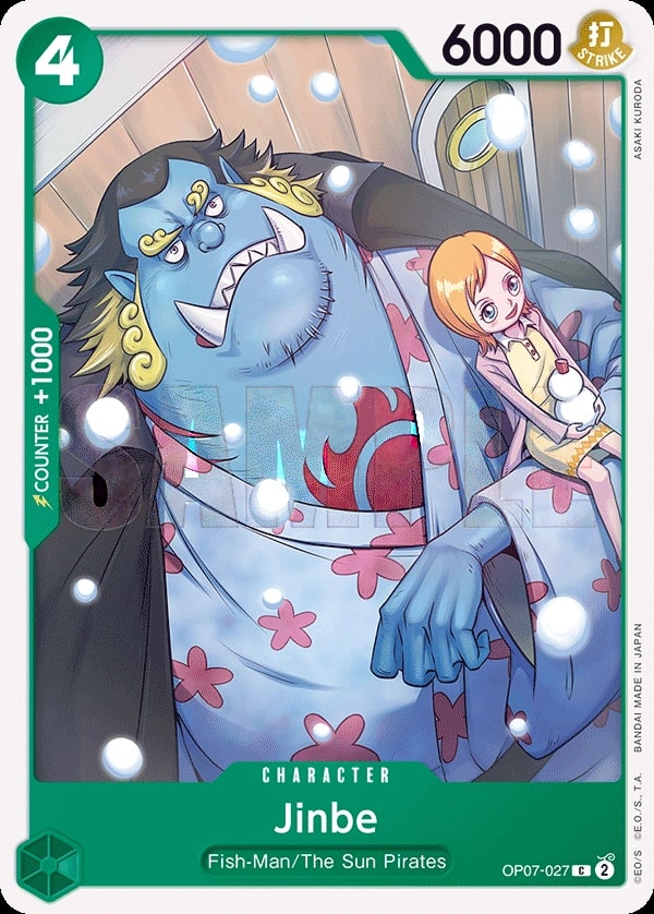 Jinbe (OP07-027) — Common One Piece card