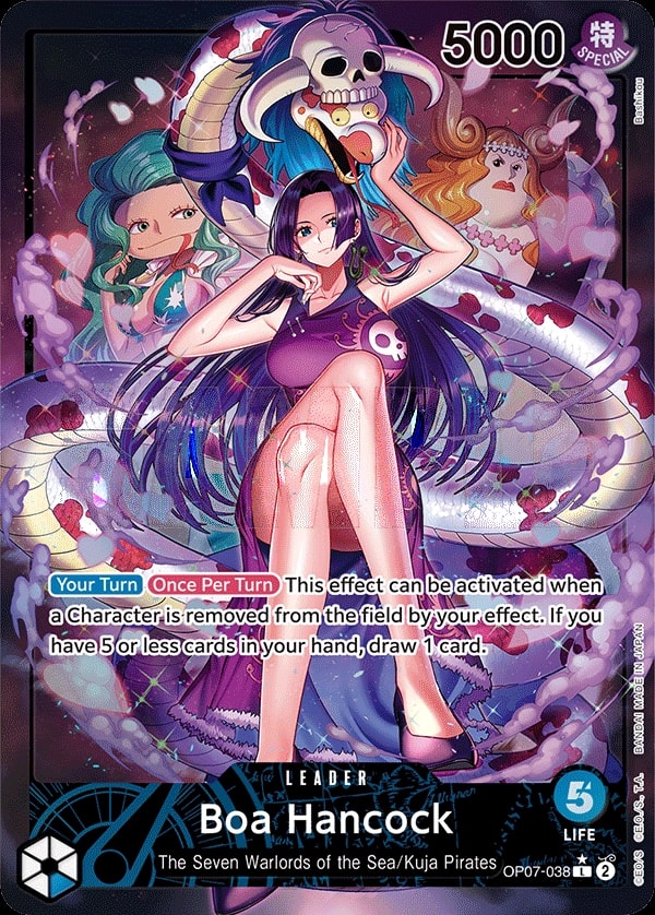 Boa Hancock (038) (Parallel) One Piece card