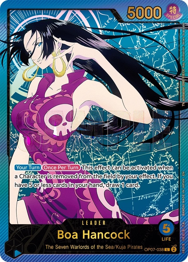 Boa Hancock (038) (SPR) One Piece card