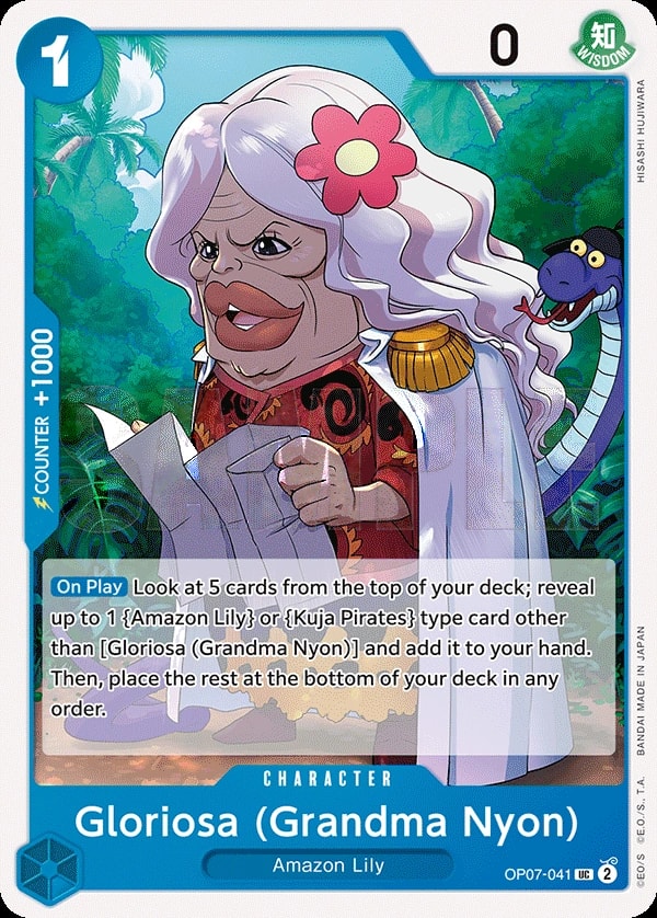 Gloriosa (OP07-041) — Uncommon One Piece card
