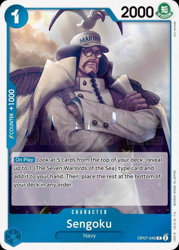Sengoku (OP07-046) — Rare One Piece card