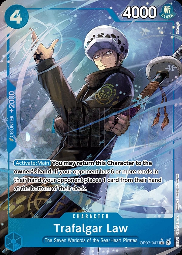 Trafalgar Law (047) (Parallel) One Piece card