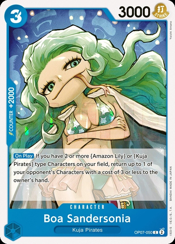 Boa Sandersonia (OP07-050) — Common One Piece card
