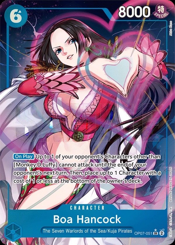 Boa Hancock (051) (Parallel) One Piece card