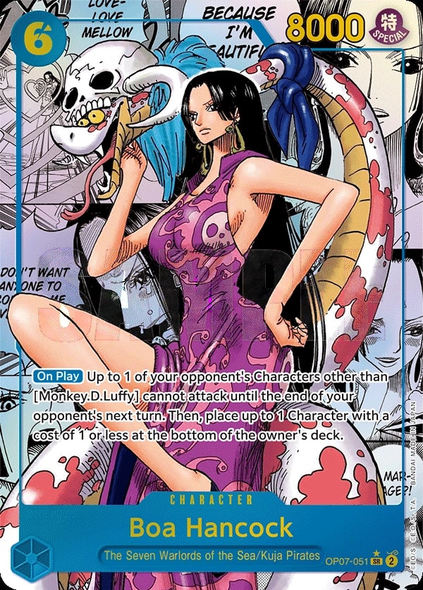 Boa Hancock (051) (Parallel) One Piece card