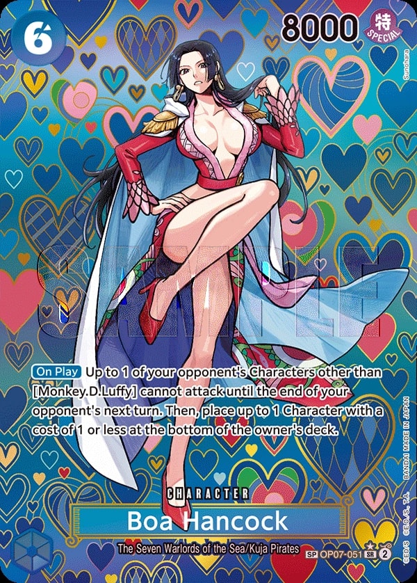 Boa Hancock (051) (SP) One Piece card
