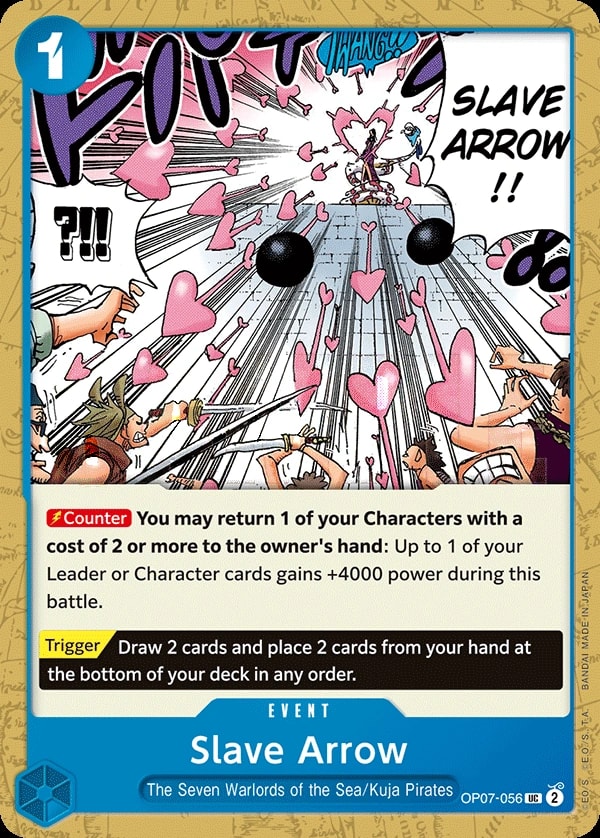 Slave Arrow (OP07-056) — Uncommon One Piece card