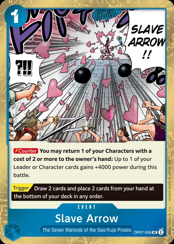 Slave Arrow (056) (Pirate Foil) One Piece card