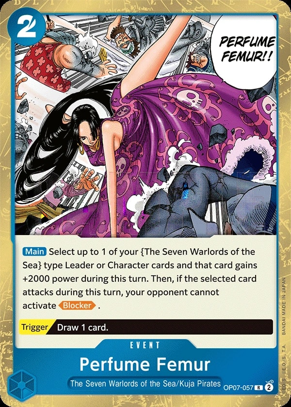 Perfume Femur (OP07-057) — Rare One Piece card