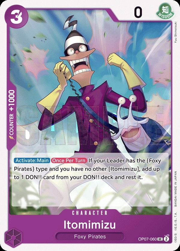 Itomimizu (OP07-060) — Uncommon One Piece card