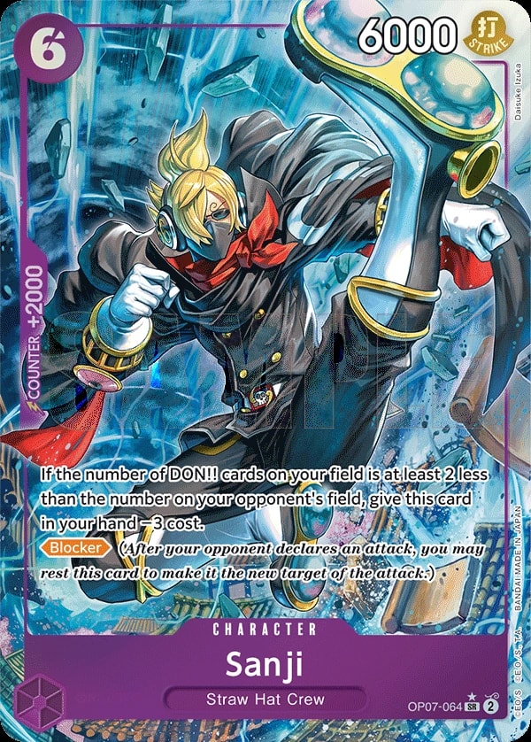 Sanji (064) (Parallel) One Piece card