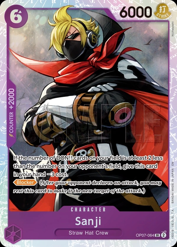 Sanji (064) (Reprint) One Piece card