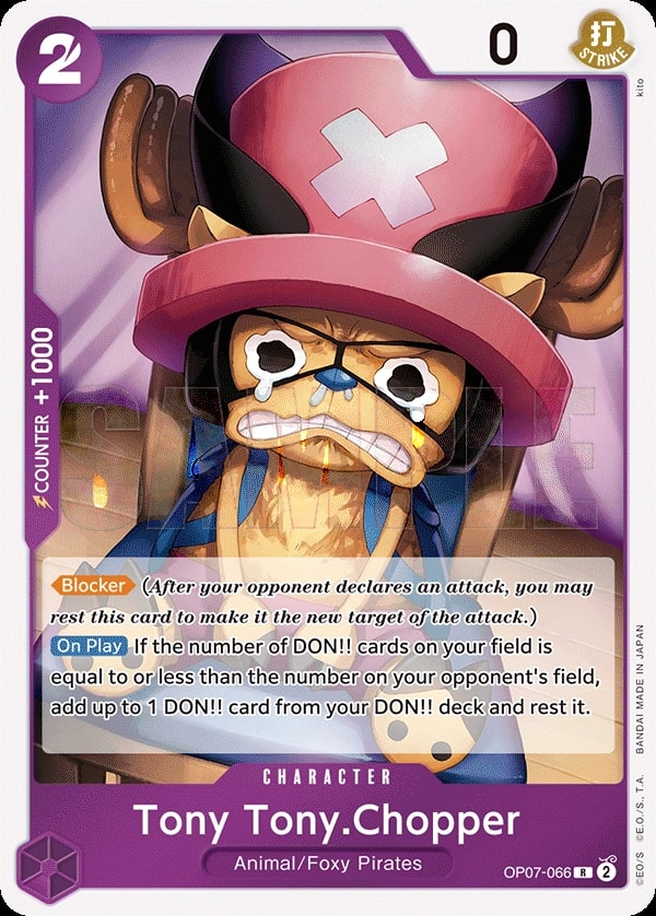 Tony Tony.Chopper (OP07-066) — Rare One Piece card