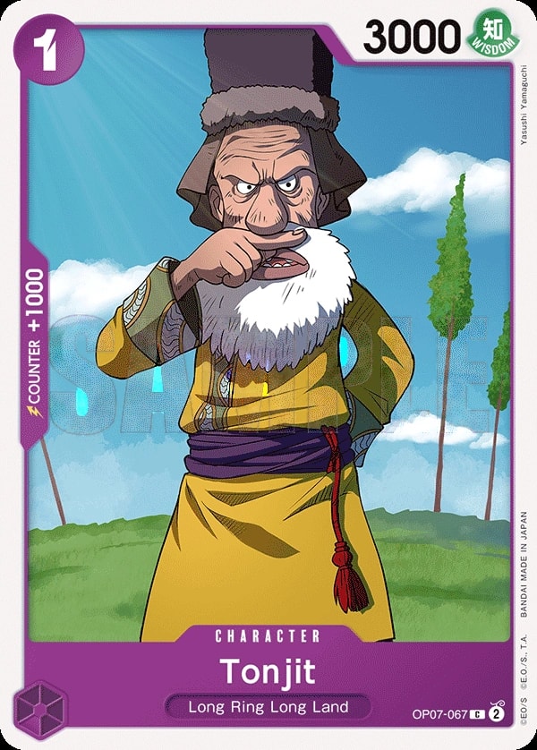 Tonjit (OP07-067) — Common One Piece card