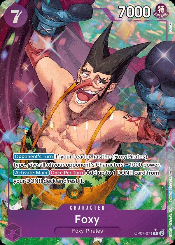 Foxy (071) (Parallel) One Piece card