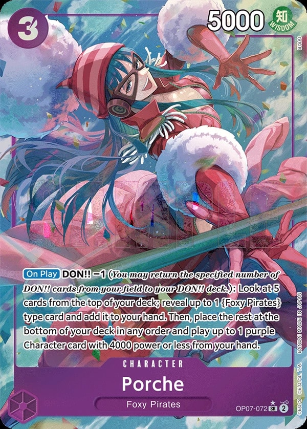 Porche (072) (Parallel) One Piece card