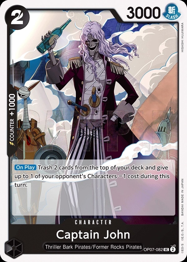 Captain John (OP07-082) — Uncommon One Piece card